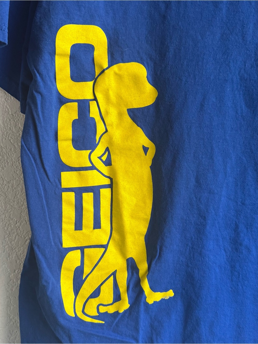 Geico Gecko Blue Crewneck T‑Shirt Size L (Large) - Picture 2 of 4